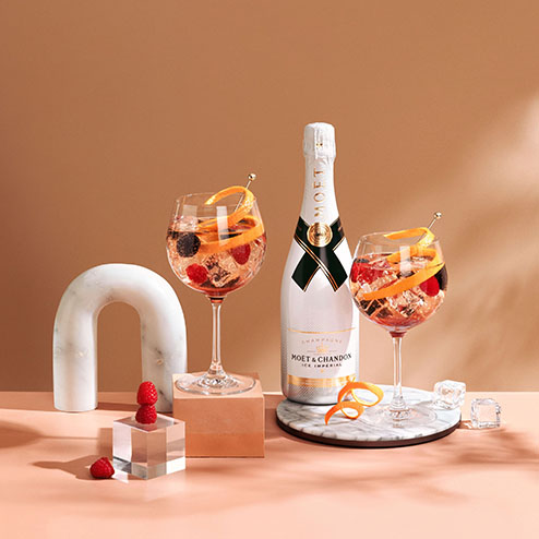 moet & chandon's champagne cocktail