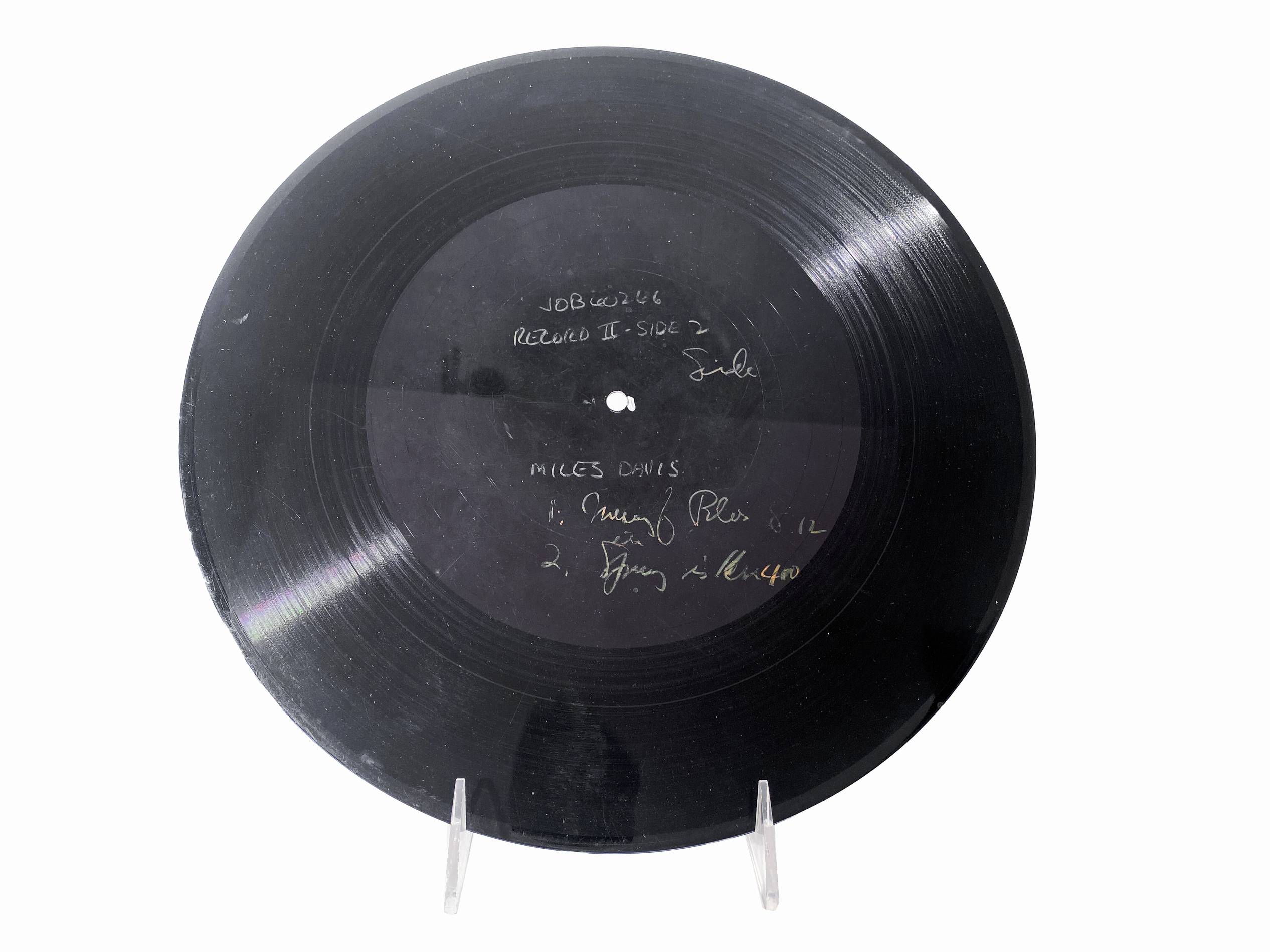 The only known test pressing of Miles Davis playing “Meaning of the Blues” at Carnegie Hall