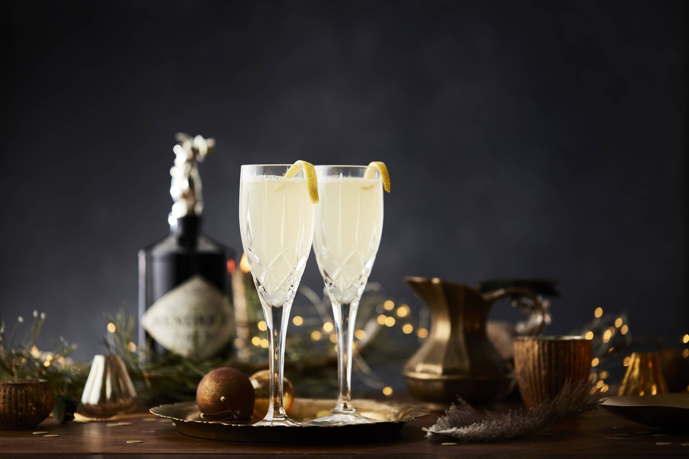 French 75 cocktail by Hendrick's Gin