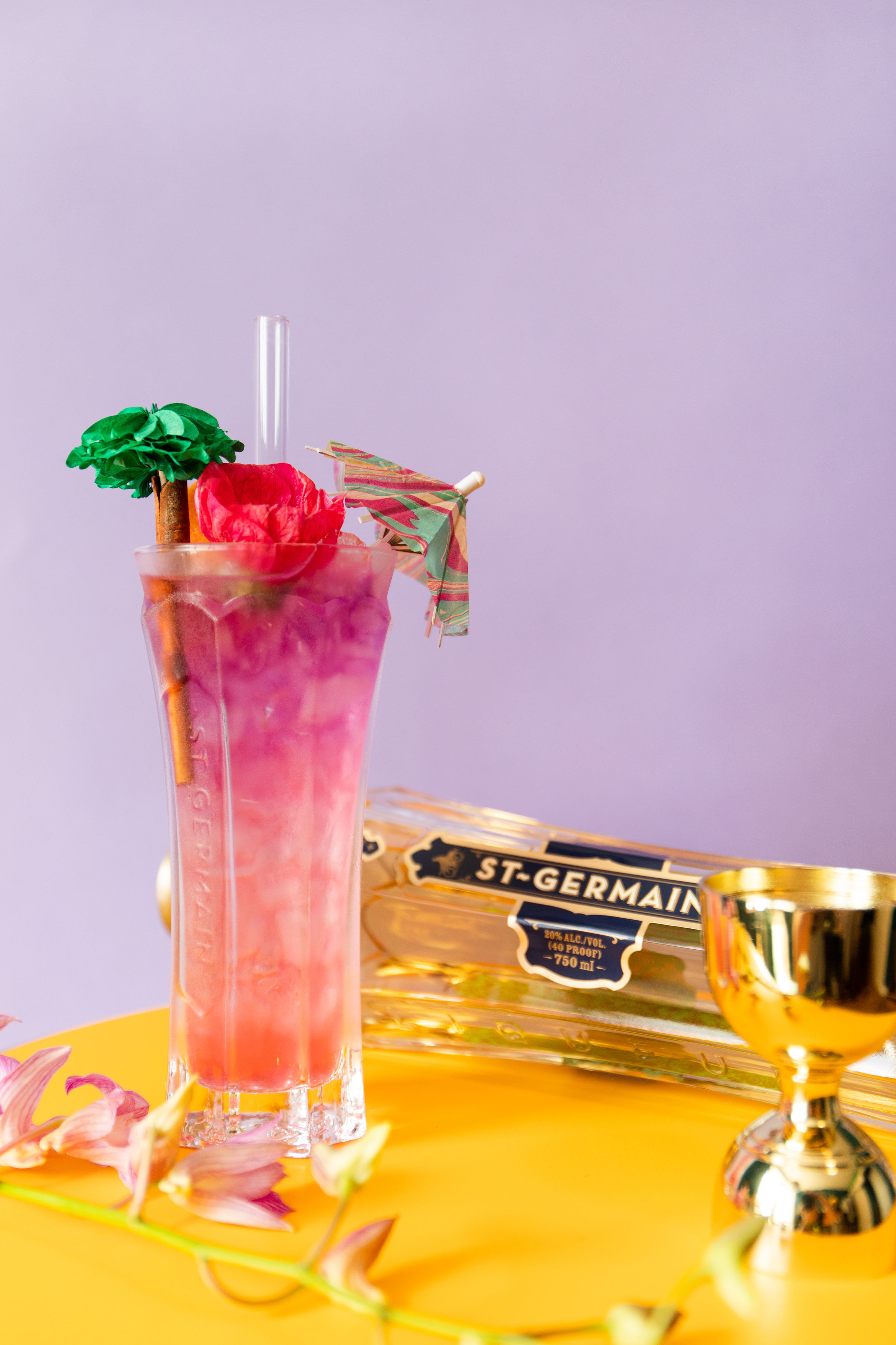Paradisiac cocktail