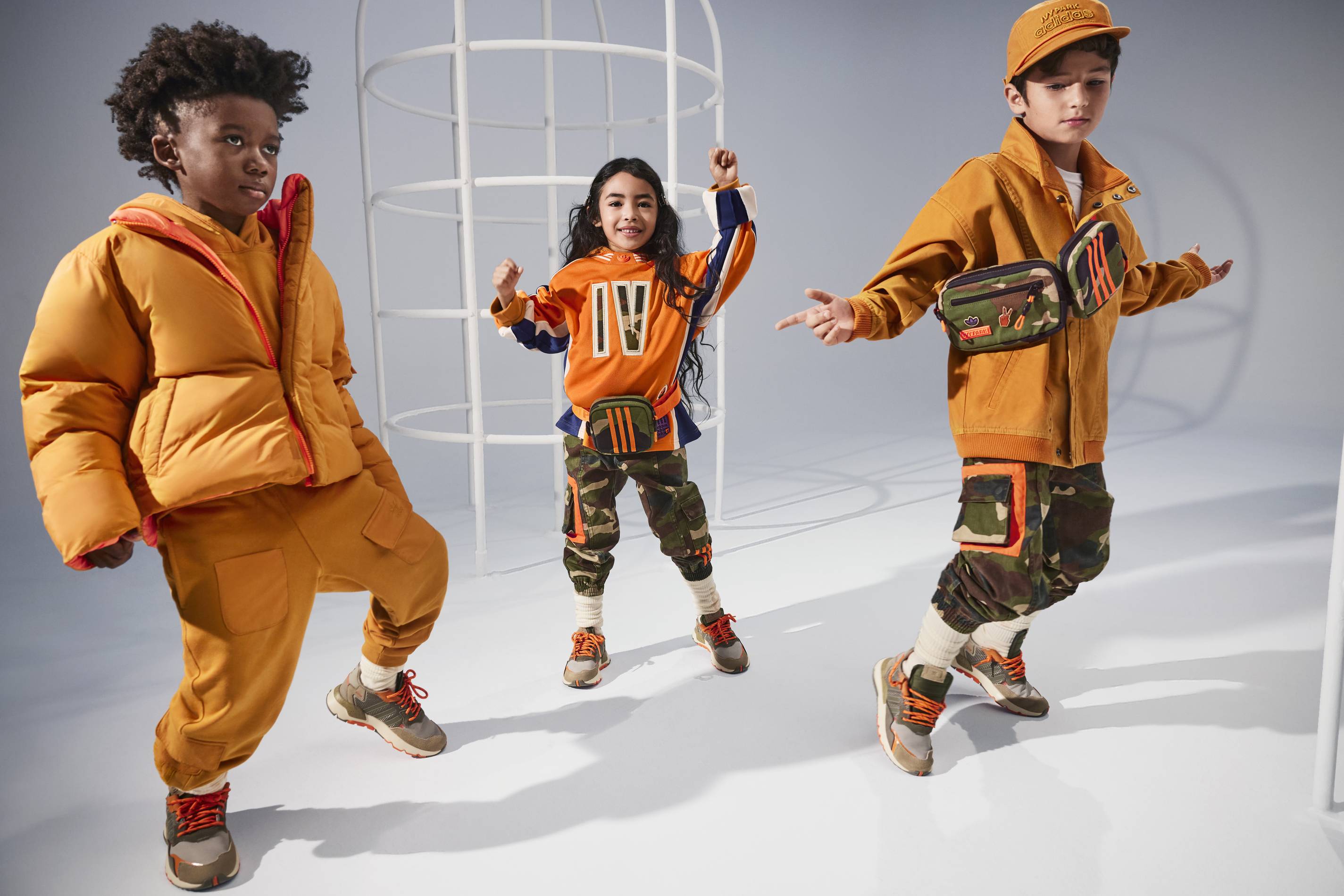 Park Trail by Ivy Park x Adidas; kids collection