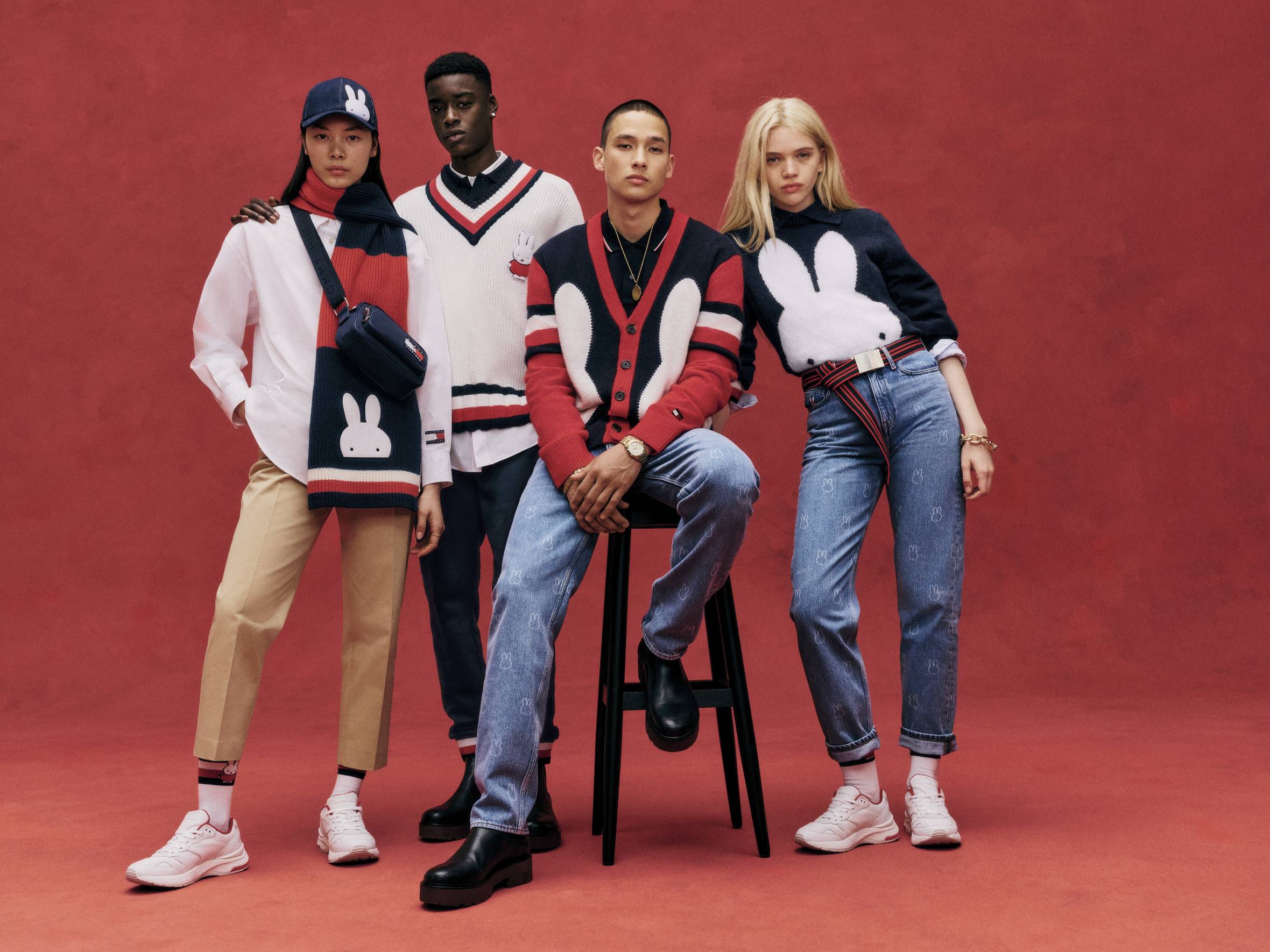 tommy hilfiger x miffy year of the rabbit collection