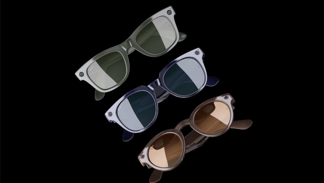 Ray-Ban Stories smart glasses in three designs