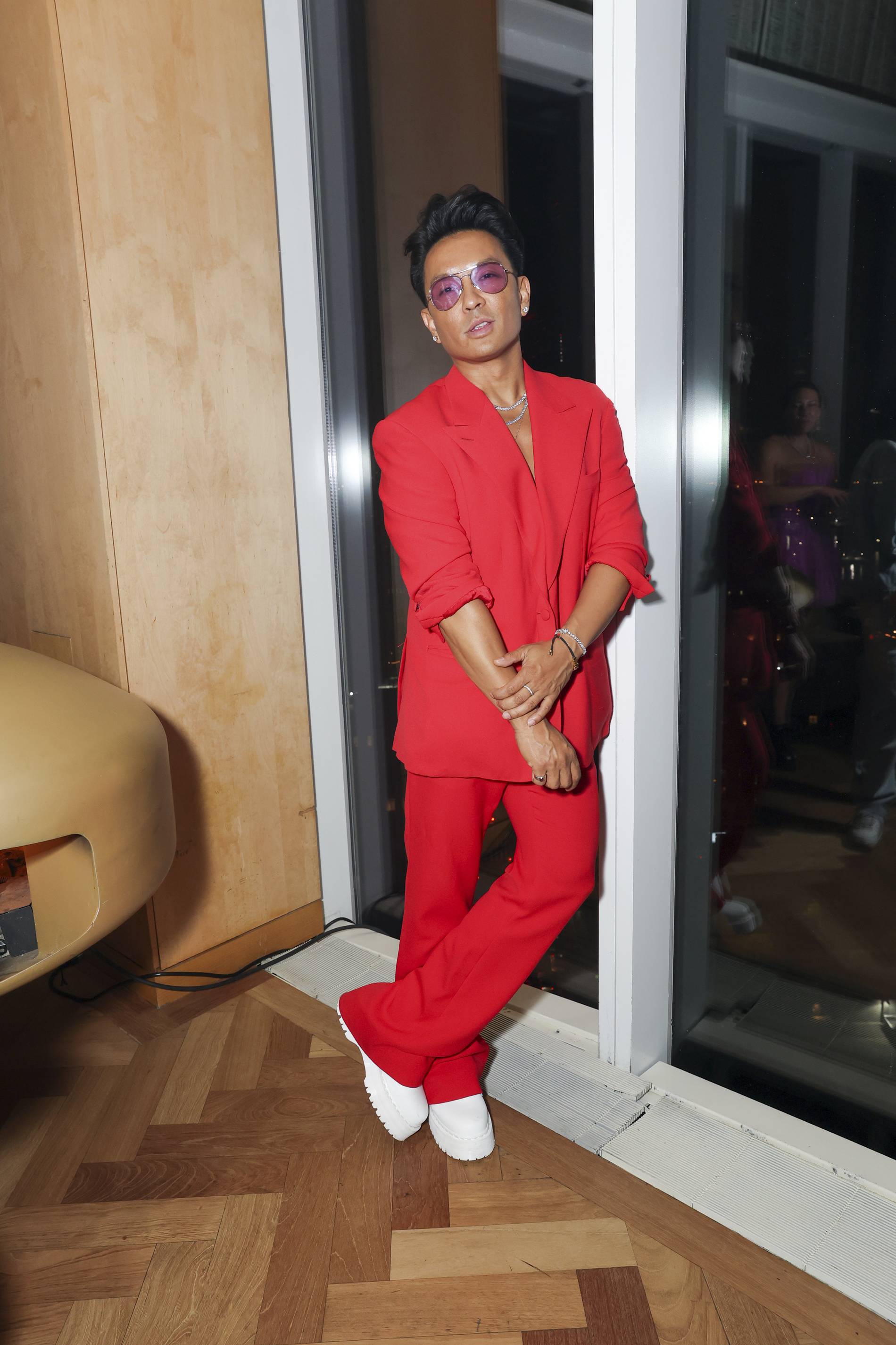 Prabal Gurung in costume at the standard halloween party 2022