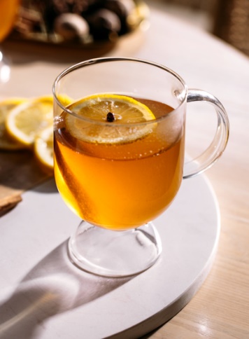 Ginger Rum Toddy cocktail