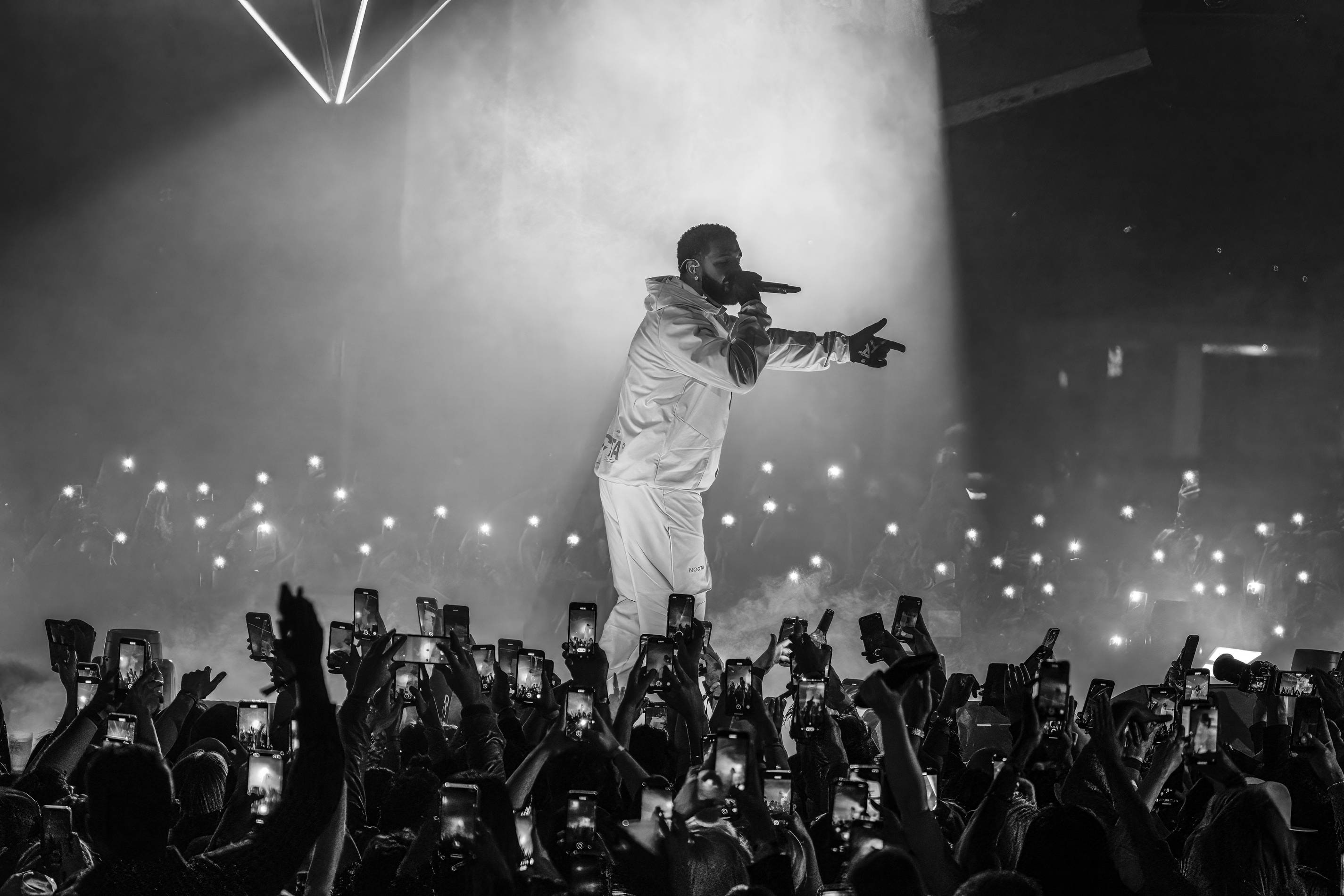 Drake performs at Uncommon Entertainment's 2022 Super Bowl event in Los Angeles